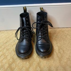 Dr. Martens Bex Smooth Leather Platform Boot